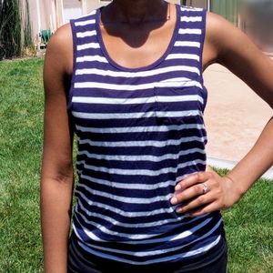 Zenana Outfitters striped tank top